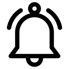 Alarm line icon