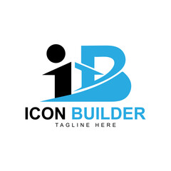 ib Home Logo Vector Template