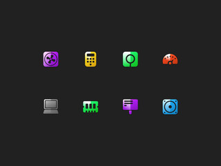 Shining Software Icons Set