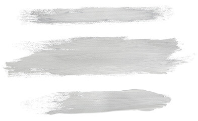 real white brush strokes with detailed texture - 528679642