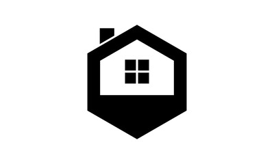 building home roof top logo