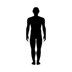 Man human body glyph icon