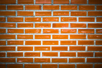 Obraz premium Background of old brick wall texture for interior design.