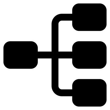 hierarchy glyph icon