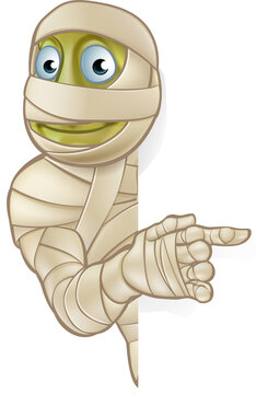 recommend clip art: Cartoon Halloween Mummy