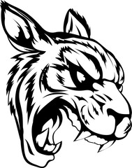 Tiger mascot character