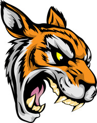 Tiger mascot character