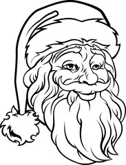 Christmas Santa Claus Vintage Style