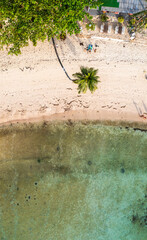 Salad beach or Haad Salad in Koh Phangan, Thailand