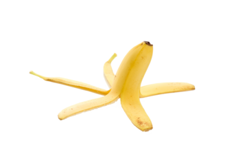 Empty banana skin