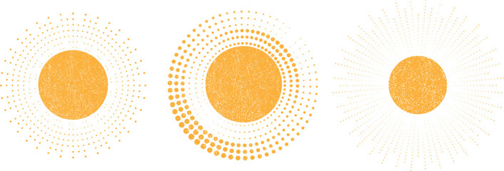 Glitch distorted geometric shape . Noise destroyed logo . Trendy defect error shapes . Glitched frame .Grunge textured . Distressed effect .Vector shapes with a halftone dots screen print texture.