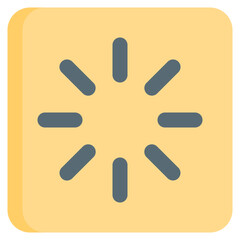 Loading flat icon