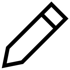 pencil line icon