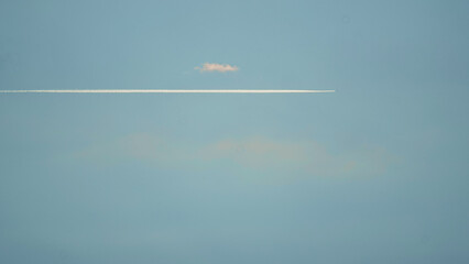 Airplane in Sky