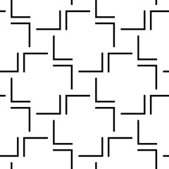 Seamless geometric pattern with lines.