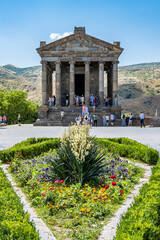 Hellenic temple dedicated to the sun god Mithra in Garni village - 528700649