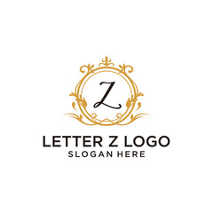 Naklejka premium LETTER Z LOGO editable resizable EPS 10