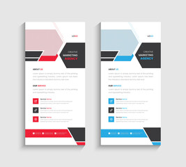 Obraz premium Business Rack Card