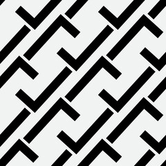 geometric seamless pattern from the lines