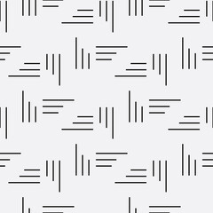 Seamless geometric pattern with lines.