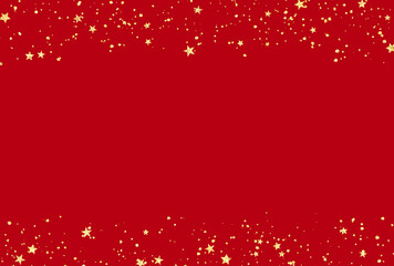 背景素材_ラメグリッター_赤_フレーム