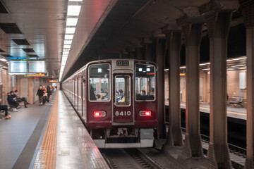 train in Kyoto