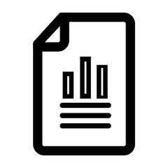 Business Report icon - vector illustration 