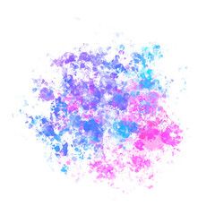 colorful abstract painting for background and wallpaper