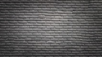 Background of old and rustic black brick wall. space for you design.