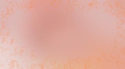 pale blur color vintage background with orange bubble