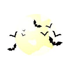 Happy Halloween Moon Element
