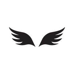 Naklejka premium Wing shape for symbol, logo and design element
