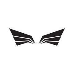Wing shape for symbol, logo and design element