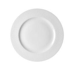  White plate on transparent png