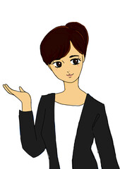 女性イラスト