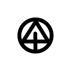 egypt symbol. simple icon for design element