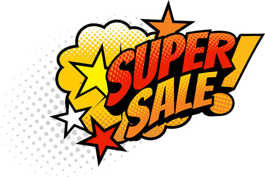 Super sale promo price half tone label isolated