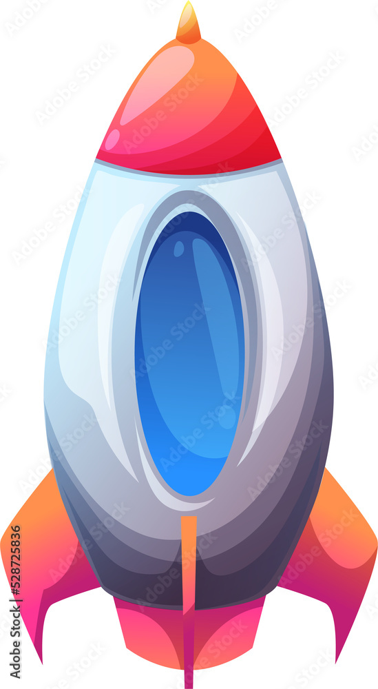 Poster Startup on new project rocket launch isolate craft