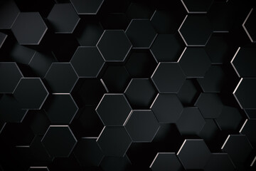 3D rendered honeycomb background illustration abstract