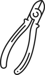 Side cutters isolate diagonal pliers snips nippers