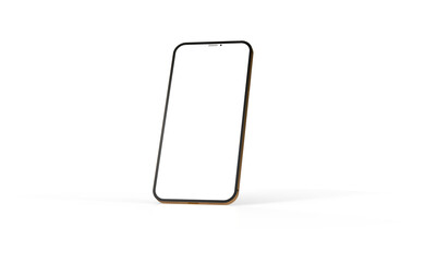 New realistic mobile phone smartphone mockup
