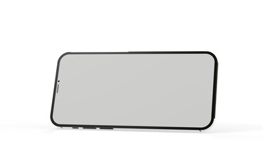Fototapeta premium phone 3d illustration mockup smartphone 3d