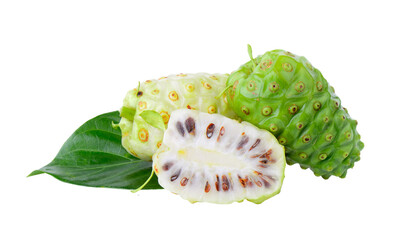 Noni fruit on transparent png