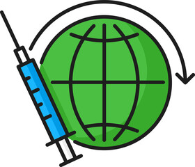 Worldwide coronavirus injection, COVID-19 vaccine