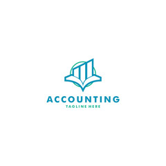 financial symbol vector design logo