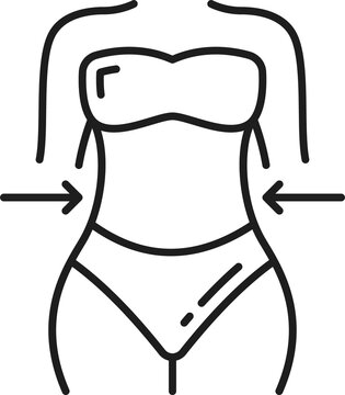 recommend clip art: Spa massage, body lifting and weight loss icon