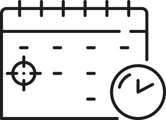 n.Accomplished goals and objectives isolated icon