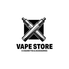 Vapor logo - electronic smoke logo design inspiration