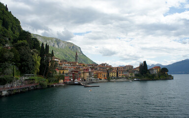 Fototapeta na wymiar Landscapes of Italy. Journey to Lake Como.