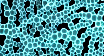 virus outbreak, virus floating in a cellular environment , influenza background, viral disease epidemic, 3D rendering of virus, organism illustration, virus seen micro